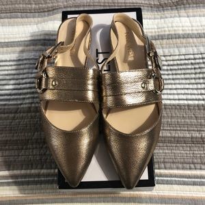 NWB Ninewest Arole Flat Slingbacks